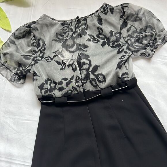 ⭐️nwt Connected Apparel Belted Dress⭐️ - Picture 6 of 7
